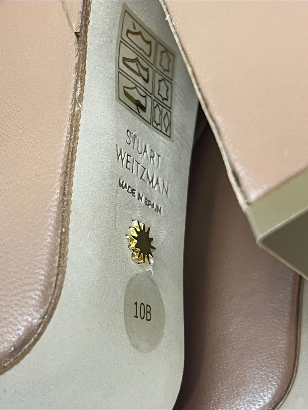 New STUART WEITZMAN Miami Sohigh Crisscross Platform Sandals Size 10
